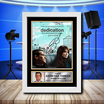 Justin Theroux 3 Signed Autographed Television Star Poster Print Framed Merch Gift