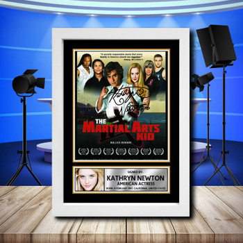 Kathryn Newton 2 Signed Autographed Television Star Poster Print Framed Merch Gift Kathryn Newton 2 Signed Autographed Television Star Poster Print Framed Merch Gift