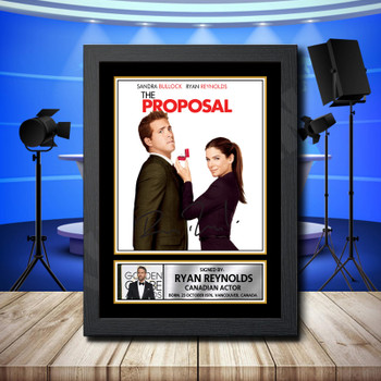 Ryan Reynolds 1 Signed Autographed Television Star Poster Print Framed Merch Gift Ryan Reynolds 1 Signed Autographed Television Star Poster Print Framed Merch Gift