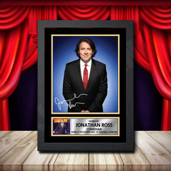 Jonathan Ross Signed Autographed Comedy Star Poster Print Framed Merch Gift Jonathan Ross Signed Autographed Comedy Star Poster Print Framed Merch Gift