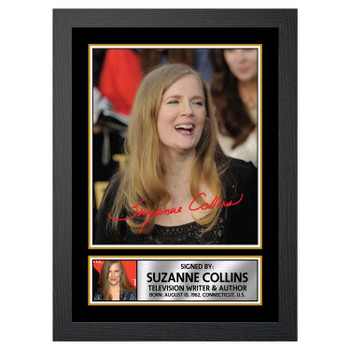 Suzanne Collins M278 Authors Autographed Poster Print Photo Signature Gift