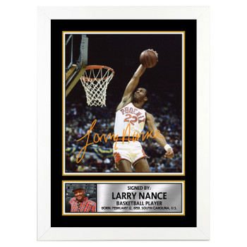 Larry Nance M005 Basketball Player Autographed Poster Print Photo Signature Gift Larry Nance M005 Basketball Player Autographed Poster Print Photo Signature Gift