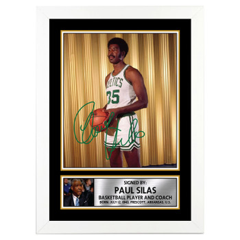 Paul Silas M069 Basketball Player Autographed Poster Print Photo Signature Gift