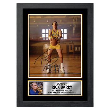 Rick Barry M090 Basketball Player Autographed Poster Print Photo Signature Gift Rick Barry M090 Basketball Player Autographed Poster Print Photo Signature Gift
