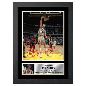 Rik Smits M093 Basketball Player Autographed Poster Print Photo Signature Gift