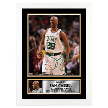 Sam Cassell M103 Basketball Player Autographed Poster Print Photo Signature Gift Sam Cassell M103 Basketball Player Autographed Poster Print Photo Signature Gift