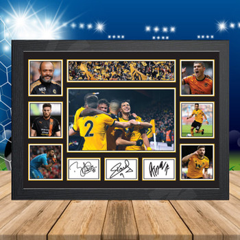 Wolverhampton Team Player Autographed Poster Print Photo Signature Gift Wolverhampton Team Player Autographed Poster Print Photo Signature Gift