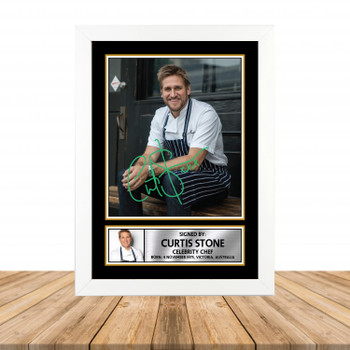 Curtis Stone M828 Television Autographed Poster Print Photo Signature Gift Curtis Stone M828 Television Autographed Poster Print Photo Signature Gift