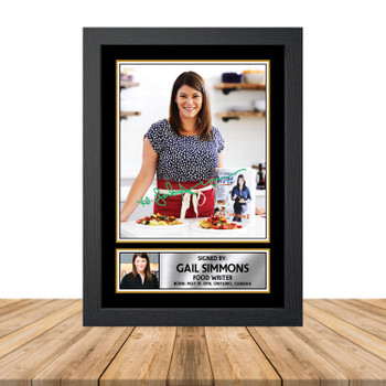 Gail Simmons M842 Television Autographed Poster Print Photo Signature Gift Gail Simmons M842 Television Autographed Poster Print Photo Signature Gift