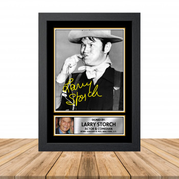 Larry Storch M872 Television Autographed Poster Print Photo Signature Gift Larry Storch M872 Television Autographed Poster Print Photo Signature Gift