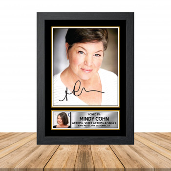 Mindy Cohn M885 Television Autographed Poster Print Photo Signature Gift