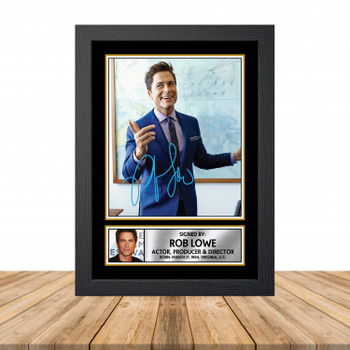Rob Lowe M916 Television Autographed Poster Print Photo Signature Gift Rob Lowe M916 Television Autographed Poster Print Photo Signature Gift