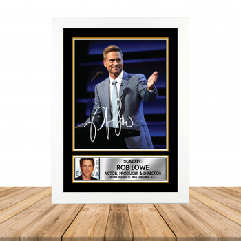 Rob Lowe M917 Television Autographed Poster Print Photo Signature Gift Rob Lowe M917 Television Autographed Poster Print Photo Signature Gift