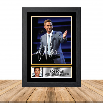 Rob Lowe M917 Television Autographed Poster Print Photo Signature Gift Rob Lowe M917 Television Autographed Poster Print Photo Signature Gift