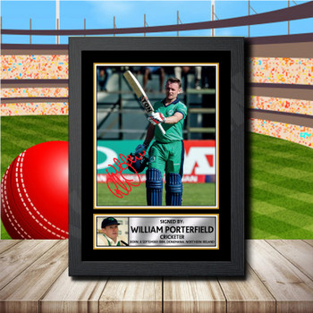 William Porterfield 2 Signed Autographed Cricket Star Poster Print Framed Merch Gift William Porterfield 2 Signed Autographed Cricket Star Poster Print Framed Merch Gift