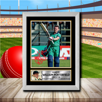 William Porterfield 2 Signed Autographed Cricket Star Poster Print Framed Merch Gift William Porterfield 2 Signed Autographed Cricket Star Poster Print Framed Merch Gift