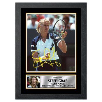 Steffi Graf M645 Tennis Player Autographed Poster Print Photo Signature Gift