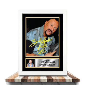 Bushwhacker Luke M967 Wrestling Autographed Poster Print Photo Signature Gift Bushwhacker Luke M967 Wrestling Autographed Poster Print Photo Signature Gift