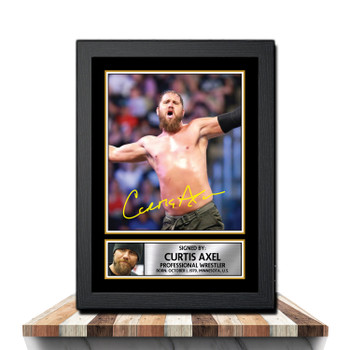 Curtis Axel M986 Wrestling Autographed Poster Print Photo Signature Gift Curtis Axel M986 Wrestling Autographed Poster Print Photo Signature Gift