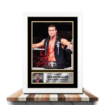 Dolph Ziggler M993 Wrestling Autographed Poster Print Photo Signature Gift