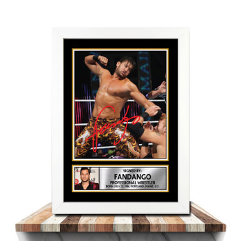 Fandango M1004 Wrestling Autographed Poster Print Photo Signature Gift Fandango M1004 Wrestling Autographed Poster Print Photo Signature Gift