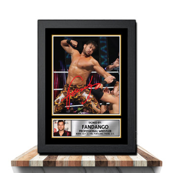 Fandango M1004 Wrestling Autographed Poster Print Photo Signature Gift Fandango M1004 Wrestling Autographed Poster Print Photo Signature Gift