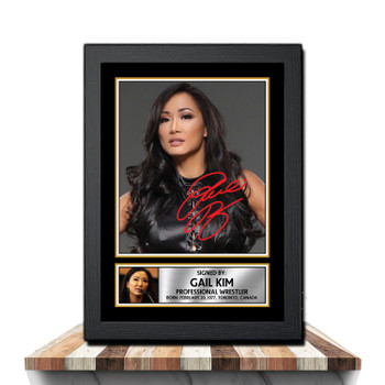 Gail Kim M1005 Wrestling Autographed Poster Print Photo Signature Gift Gail Kim M1005 Wrestling Autographed Poster Print Photo Signature Gift
