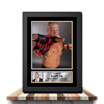 Kane M1024 Wrestling Autographed Poster Print Photo Signature Gift