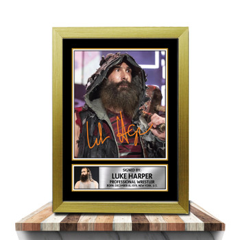 Luke Harper M1033 Wrestling Autographed Poster Print Photo Signature Gift Luke Harper M1033 Wrestling Autographed Poster Print Photo Signature Gift