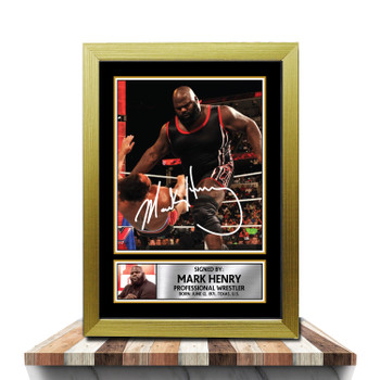 Mark Henry M1038 Wrestling Autographed Poster Print Photo Signature Gift Mark Henry M1038 Wrestling Autographed Poster Print Photo Signature Gift