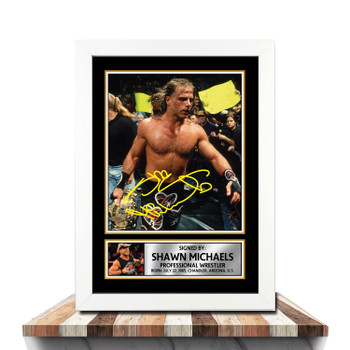 Shawn Michaels M1073 Wrestling Autographed Poster Print Photo Signature Gift Shawn Michaels M1073 Wrestling Autographed Poster Print Photo Signature Gift