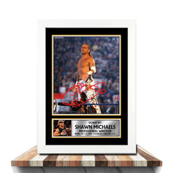 Shawn Michaels M1074 Wrestling Autographed Poster Print Photo Signature Gift Shawn Michaels M1074 Wrestling Autographed Poster Print Photo Signature Gift