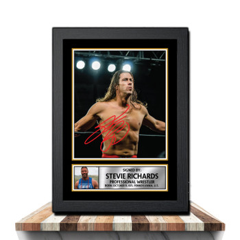 Stevie Richards M1083 Wrestling Autographed Poster Print Photo Signature Gift