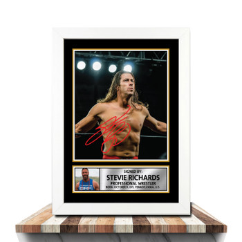 Stevie Richards M1083 Wrestling Autographed Poster Print Photo Signature Gift