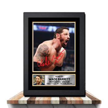 Wade Barrett M1104 Wrestling Autographed Poster Print Photo Signature Gift Wade Barrett M1104 Wrestling Autographed Poster Print Photo Signature Gift