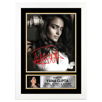 Yana Gupta M401 Bollywood Autographed Poster Print Photo Signature Gift