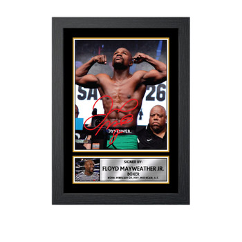 Floyd Mayweather M696 Boxing Autographed Poster Print Photo Signature Gift Floyd Mayweather M696 Boxing Autographed Poster Print Photo Signature Gift