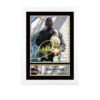 Jos N poles M732 Boxing Autographed Poster Print Photo Signature Gift Jos N poles M732 Boxing Autographed Poster Print Photo Signature Gift