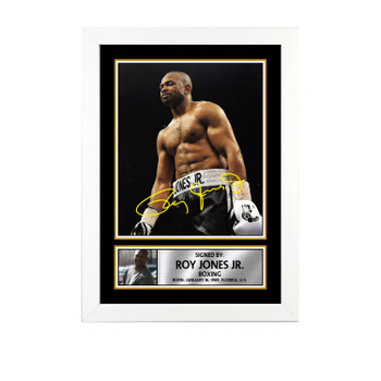Roy Jones M779 Boxing Autographed Poster Print Photo Signature Gift