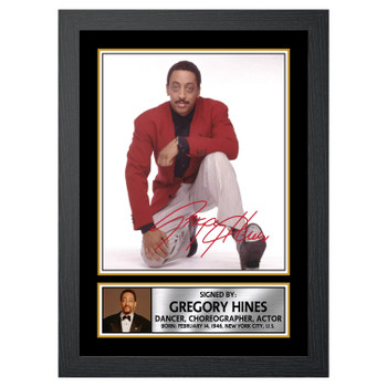Gregory Hines 2 Dancers Autographed Poster Print Photo Signature Gift Gregory Hines 2 Dancers Autographed Poster Print Photo Signature Gift