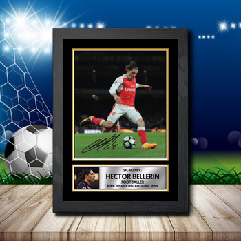 Héctor Bellerín Footballer Autographed Poster Print Photo Signature Gift Héctor Bellerín Footballer Autographed Poster Print Photo Signature Gift