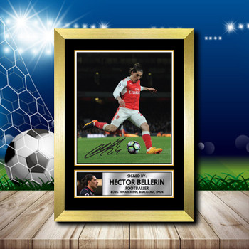 Héctor Bellerín Footballer Autographed Poster Print Photo Signature Gift Héctor Bellerín Footballer Autographed Poster Print Photo Signature Gift