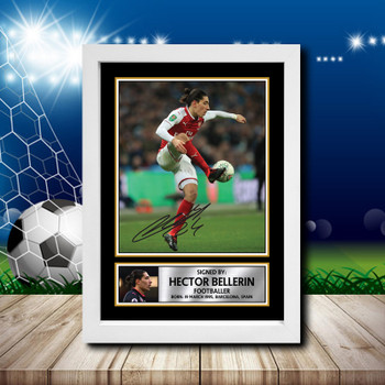 Héctor Bellerín 2 Footballer Autographed Poster Print Photo Signature Gift Héctor Bellerín 2 Footballer Autographed Poster Print Photo Signature Gift
