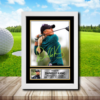 Danielle Kang Golf Autographed Poster Print Photo Signature Gift Danielle Kang Golf Autographed Poster Print Photo Signature Gift