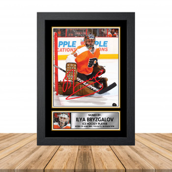 Ilya Bryzgalov 2 Ice Hockey Autographed Poster Print Photo Signature Gift Ilya Bryzgalov 2 Ice Hockey Autographed Poster Print Photo Signature Gift