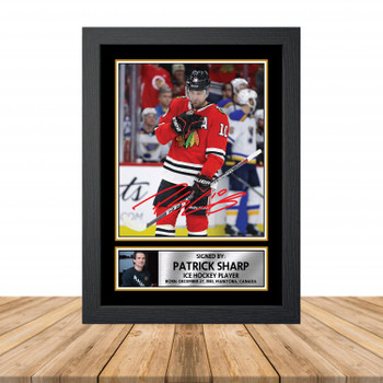 Patrick Sharp Ice Hockey Autographed Poster Print Photo Signature Gift Patrick Sharp Ice Hockey Autographed Poster Print Photo Signature Gift