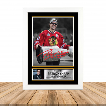 Patrick Sharp 2 Ice Hockey Autographed Poster Print Photo Signature Gift Patrick Sharp 2 Ice Hockey Autographed Poster Print Photo Signature Gift