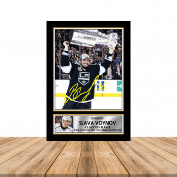 Slava Voynov Ice Hockey Autographed Poster Print Photo Signature Gift Slava Voynov Ice Hockey Autographed Poster Print Photo Signature Gift