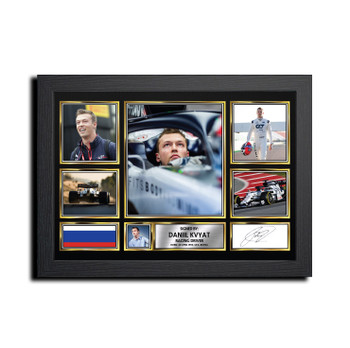 Daniil Kvyat MC1706 Signed Autographed Formula 1 Print