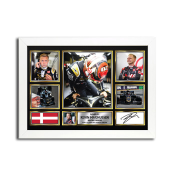 Kevin Magnussen MC1709 Signed Autographed Formula 1 Print